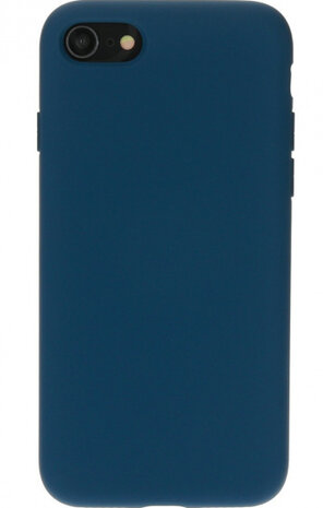 telefoonhoes iPhone 7/8/SE siliconen blauw