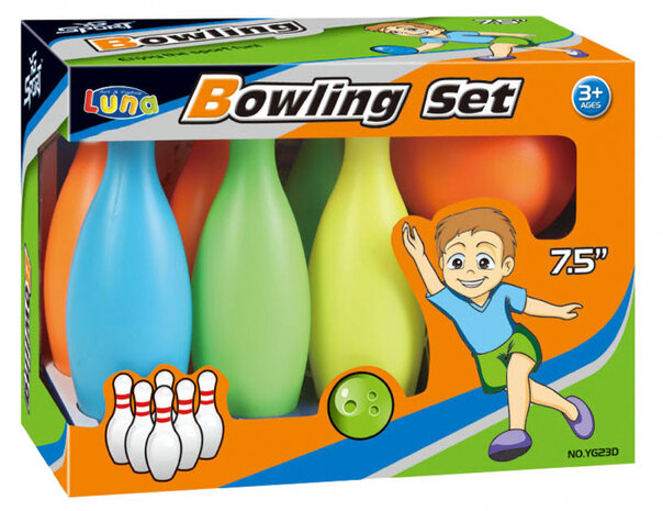 bowlingset 7,5 inch junior 7-delig