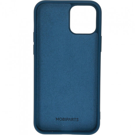 telefoonhoes Apple iPhone 12/12 Pro siliconen blauw