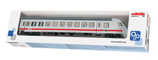 intercitytrein H0 Start Up 2e klas junior wit/grijs