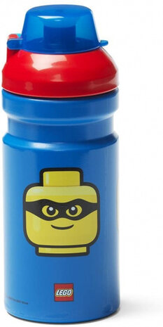 lunchset Iconic junior 17 x 13,5 cm pp rood/blauw 2-delig