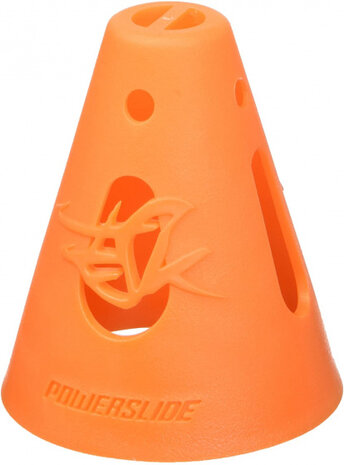 skatepionnen 7 x 8 cm oranje 10 stuks
