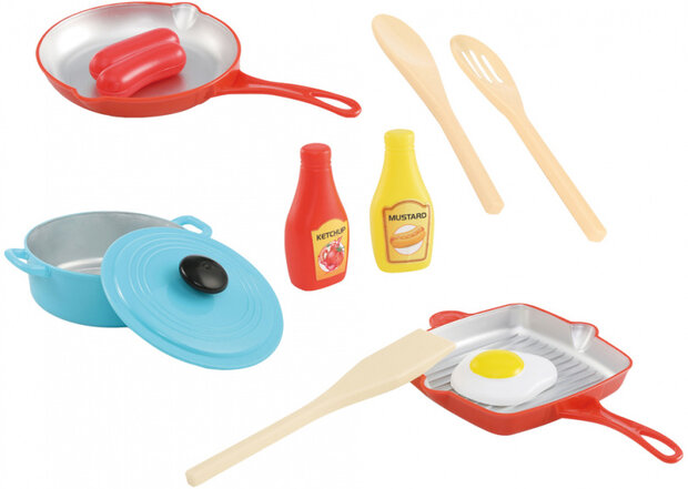 keukenset Cookware junior 11-delig