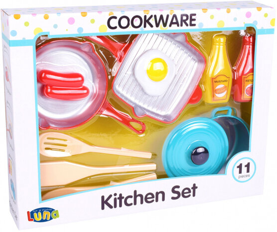 keukenset Cookware junior 11-delig