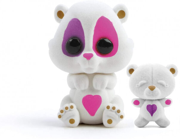 knutselset Fuzzi baby&#039;s hamster 20 cm karton 7-delig
