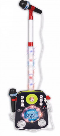microfoon Music Academy junior zwart/wit 5-delig