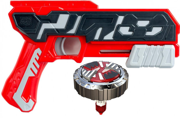 tollenschieter Spinner Blaster junior rood 2-delig