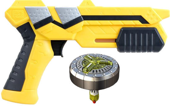 tollenschieter Spinner Blaster junior geel 2-delig