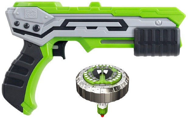 tol blaster Spinner Mad Thunder groen/zwart 2-delig