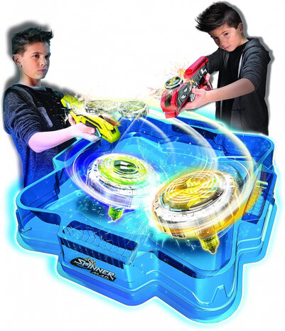 battle set Spinner Mad Deluxe geel/groen 5-delig