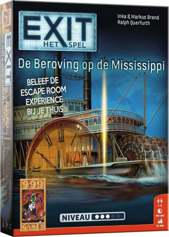 kaartspel EXIT - De beroving op de Mississippi (NL)