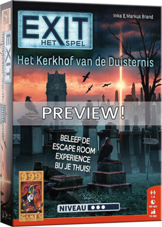 kaartspel EXIT - Het kerkhof van de duisternis (NL)