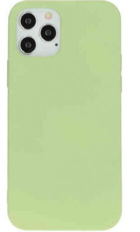 telefoonhoes Iphone 12/12 Pro siliconen groen