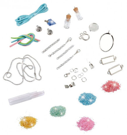 maak je eigen sieraden bling meisjes RVS 19-delig