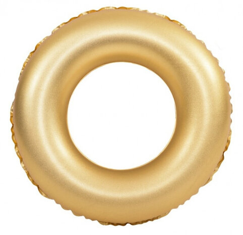 zwemband 90 cm PVC goud