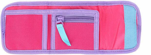portemonnee Peppa Pig 10 x 10 cm polyester roze