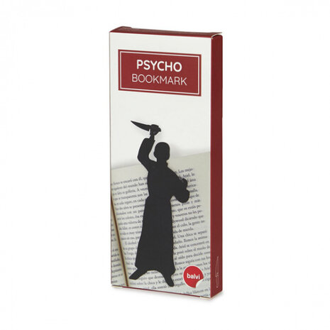 boekenlegger Psycho junior 15 cm zwart