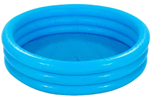 opblaaszwembad 58446NP Crystal Blue 168 x 38 cm blauw