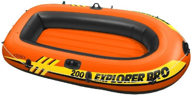 opblaasboot Exporer Pro 196 x 102 cm PVC oranje