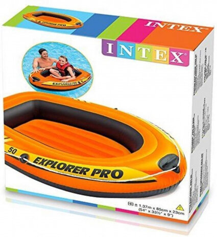 opblaasboot Exporer Pro 196 x 102 cm PVC oranje