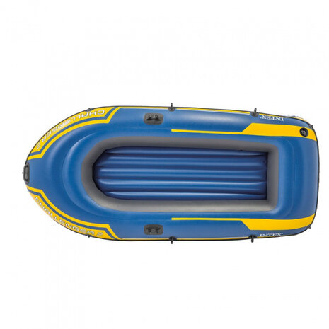 opblaasboot Challenger 236 x 41 cm vinyl geel/blauw