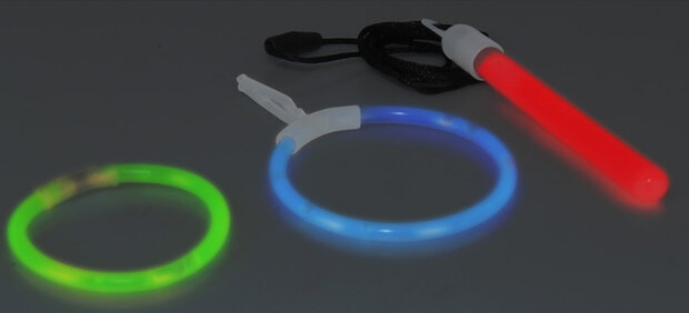 glowsticks neon 10 cm 3 stuks