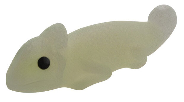 kneedfiguur kameleon neon 21,5 cm groen