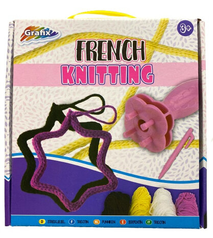 knutselset breien junior wol 3-delig