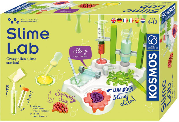 wetenschapslab Slime Lab junior 4-delig