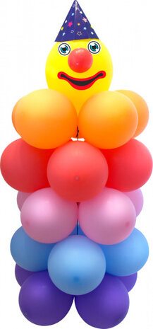 knutselset Clown 120 x 50 cm latex
