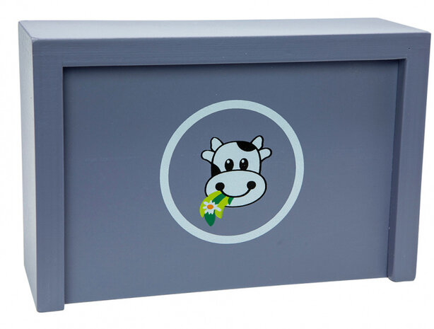 speelgoedeten Lunchbox junior 17,5 cm hout 16-delig