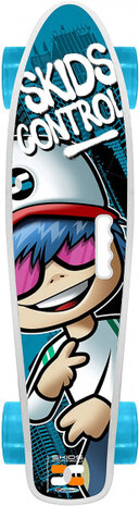 skateboard junior 55 x 15 cm polypropyleen/PVC
