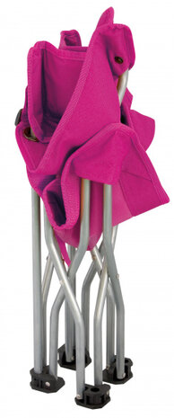 campingstoel Ardeche 54 x 35 cm polyester roze