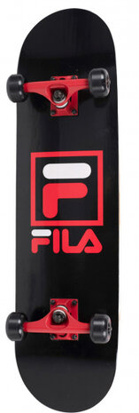 skateboard Logo 79 x 20 cm Abec 7 hout zwart