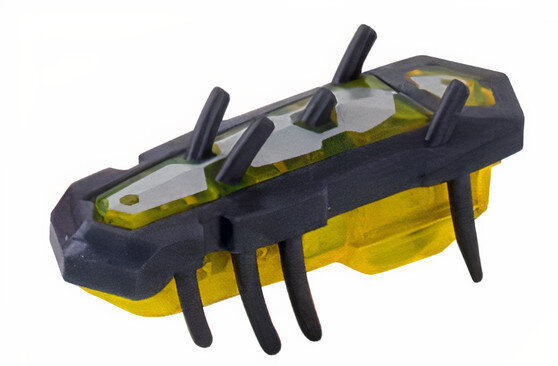 speelfiguur Nano Nitro junior 12,7 x 2,5 cm geel