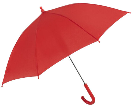 paraplu beveilingssysteem 75 cm rood
