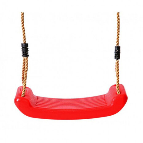 schommelzitje 42 x 16 x 5 cm rood