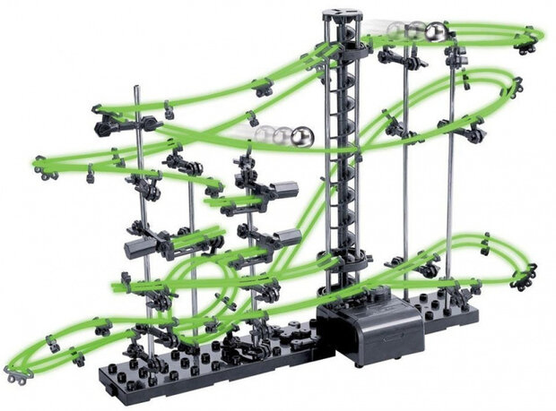knikkerbaan Star Coaster Level 2 groen 193-delig