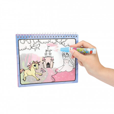 kleurboek Princess meisjes 20 x 25 cm papier 2-delig