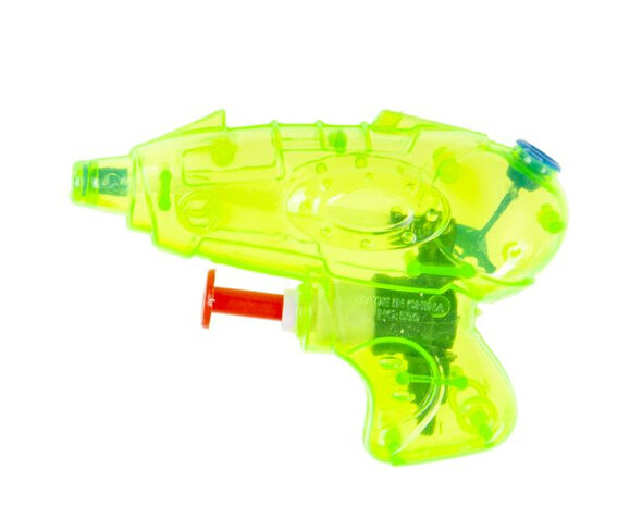 waterpistool mini junior 9 cm groen