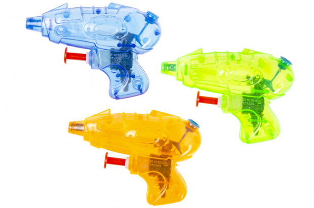 waterpistool mini junior 9 cm oranje
