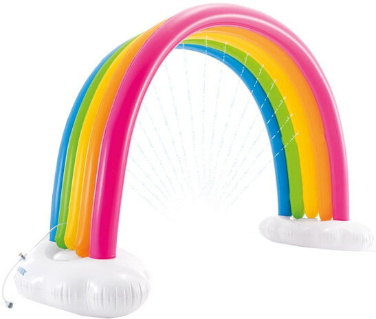 opblaas Regenboog XXL 300 x 180 cm pvc