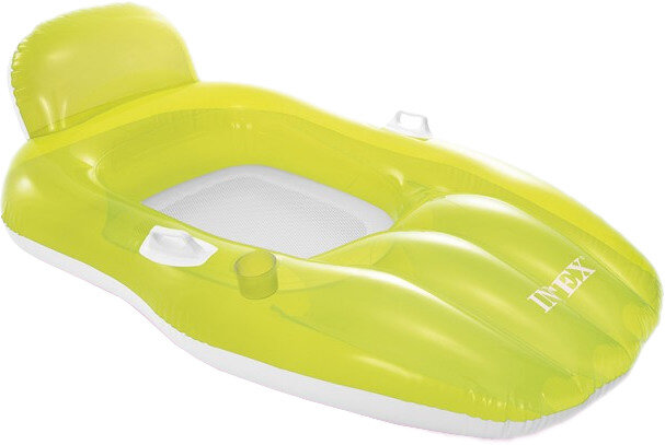 opblaasboot Chill &#039;n Float 163 x 104 cm pvc/mesh groen