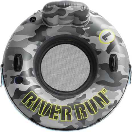 zwemband River Run 135 cm pvc grijs/zwart