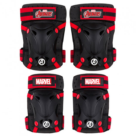 beschermerset Avengers 17,5 x 13 cm nylon zwart 6-delig