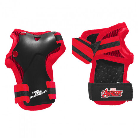 beschermerset Avengers 17,5 x 13 cm nylon zwart 6-delig