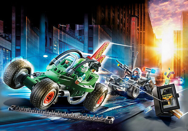 City Action - Achtervolging van de kluisrover (70577)