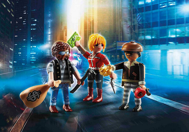 City Action - Figurenset boeven (70670)
