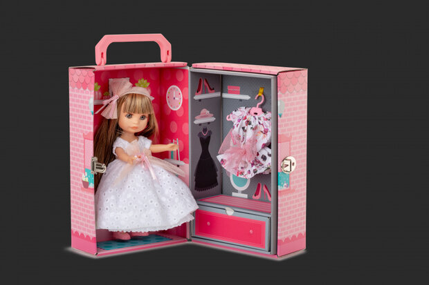 tienerpop kleertjes Luci Comuni&oacute;n junior vinyl wit