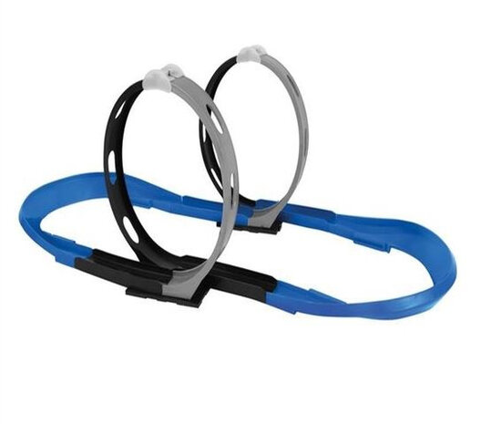 racebaan High Speed 3,4 meter blauw/grijs/zwart
